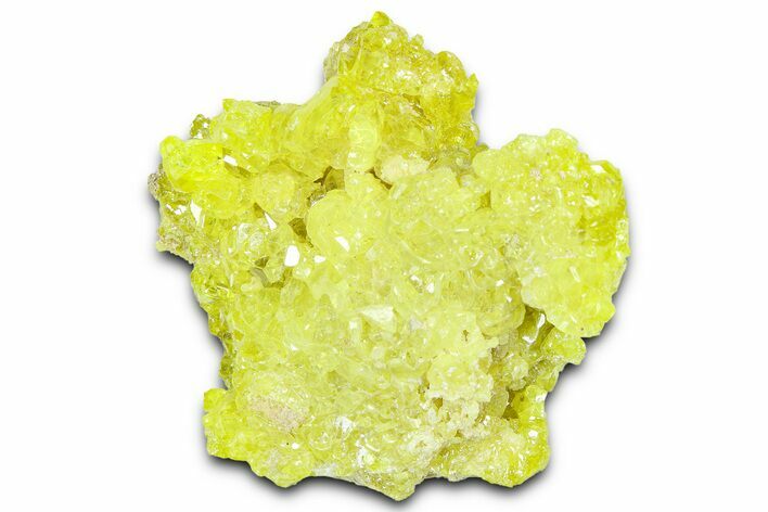 Bright-Yellow Sulfur Crystals - Bolivia #359318